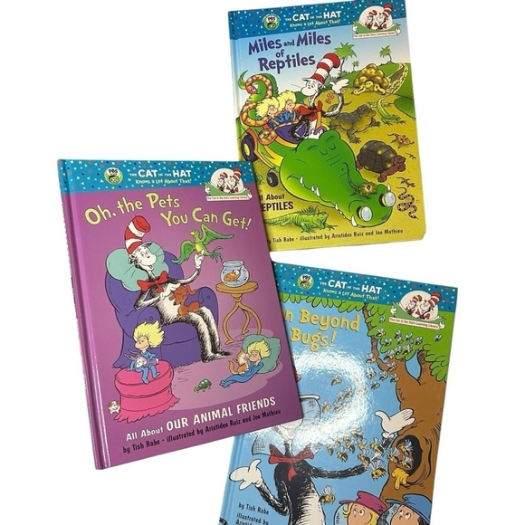 Other - Cat in the hat learning library lot of 3 books